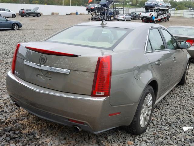 1G6DG5EG6A0137335 - 2010 CADILLAC CTS LUXURY GOLD photo 4