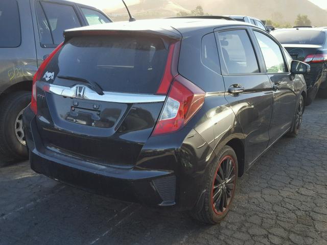 3HGGK5H81GM702272 - 2016 HONDA FIT EX BLACK photo 4