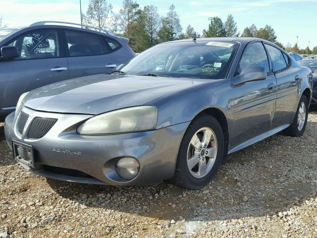 2G2WS522851285935 - 2005 PONTIAC GRAND PRIX Сұр фото 2