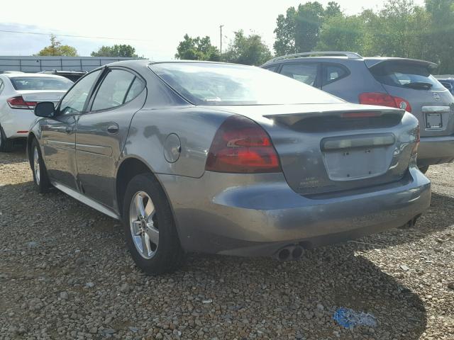 2G2WS522851285935 - 2005 PONTIAC GRAND PRIX Сұр фото 3