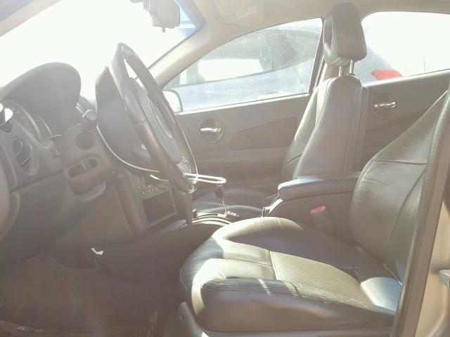 2G2WS522851285935 - 2005 PONTIAC GRAND PRIX Сұр фото 5