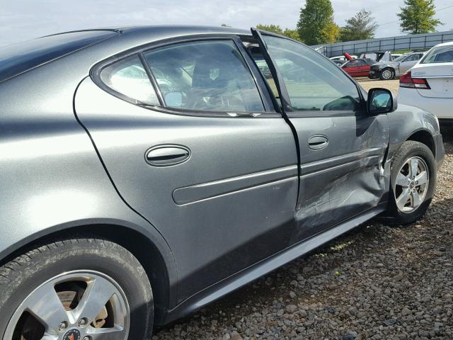 2G2WS522851285935 - 2005 PONTIAC GRAND PRIX Сұр фото 9