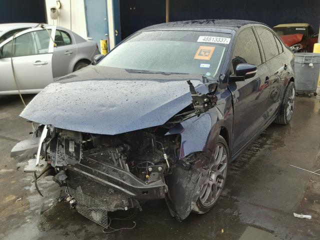 3VWDP7AJ5CM128486 - 2012 VOLKSWAGEN JETTA SE Mavi foto 2