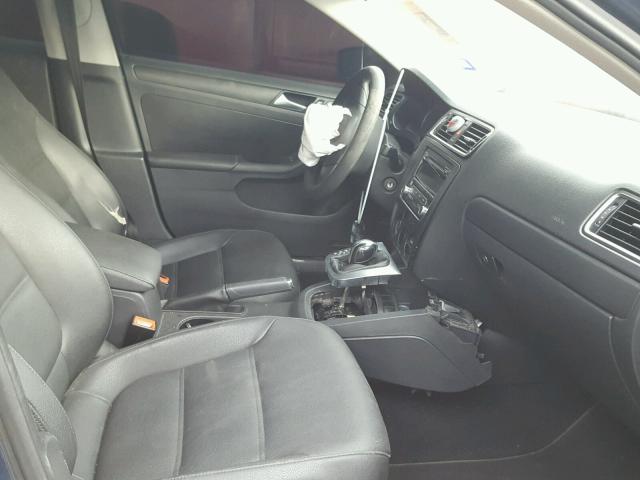 3VWDP7AJ5CM128486 - 2012 VOLKSWAGEN JETTA SE Mavi foto 5