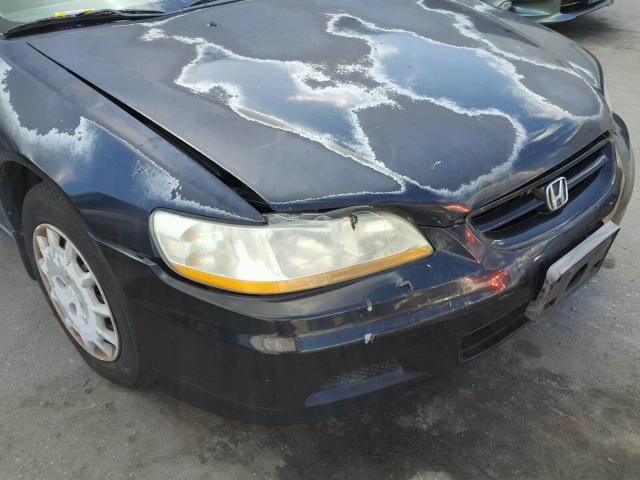 1HGCG32491A016947 - 2001 HONDA ACCORD LX BLACK photo 9