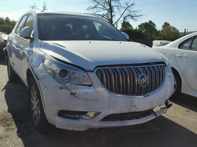 5GAKRBKD1GJ116758 - 2016 BUICK ENCLAVE WHITE photo 1