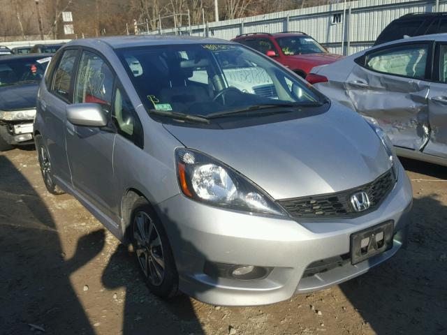JHMGE8H59DC076365 - 2013 HONDA FIT SPORT SILVER photo 1