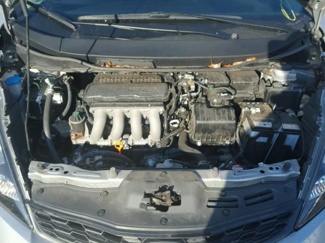 JHMGE8H59DC076365 - 2013 HONDA FIT SPORT SILVER photo 7