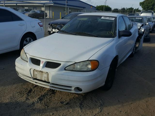 1G2NE52F65M250546 - 2005 PONTIAC GRAND AM S WHITE photo 2