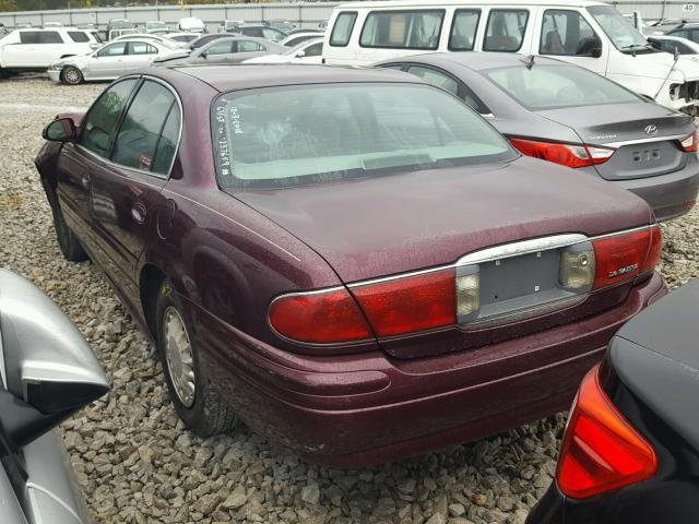 1G4HP52K83U237659 - 2003 BUICK LESABRE CU MAROON photo 3