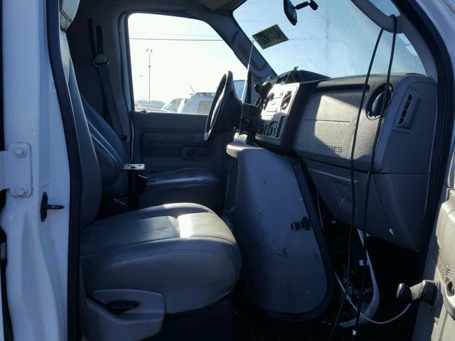 1FTNE2EL5ADA19613 - 2010 FORD ECONOLINE WHITE photo 5