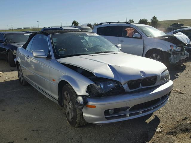 WBABS33491JY41049 - 2001 BMW 325 CI SILVER photo 1