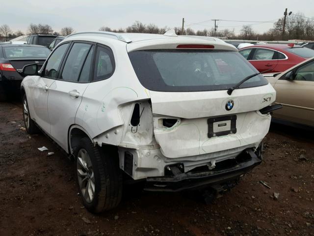 WBAVL1C55DVR85993 - 2013 BMW X1 XDRIVE2 WHITE photo 3