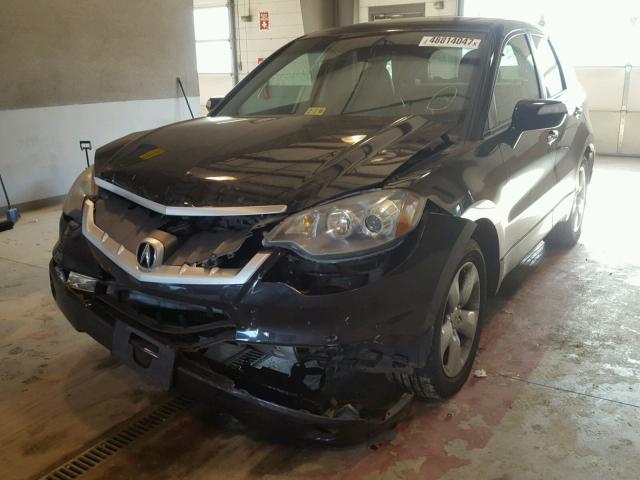 5J8TB18258A014518 - 2008 ACURA RDX BLACK photo 2