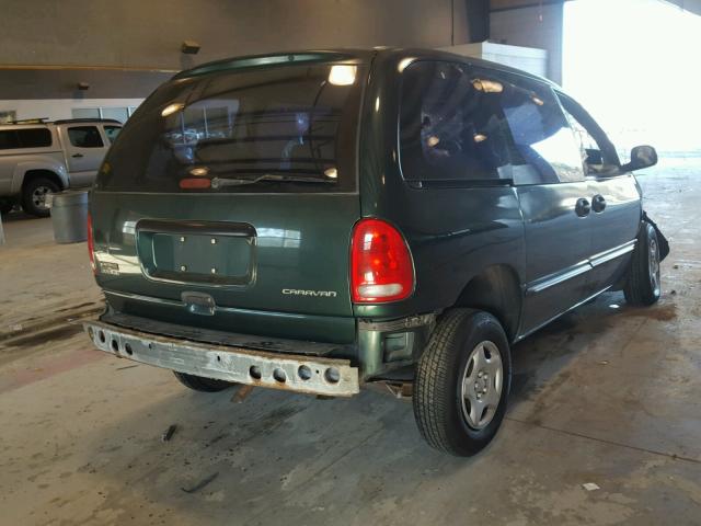 2B4FP25B8XR312933 - 1999 DODGE CARAVAN GREEN photo 4