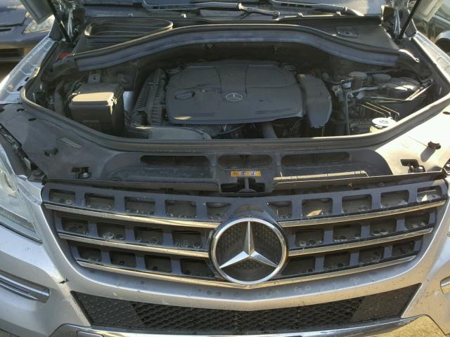 4JGDA5HB5DA243073 - 2013 MERCEDES-BENZ ML 350 4MA SILVER photo 7