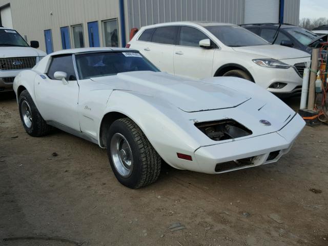 1Z37J4S404205 - 1974 CHEVROLET CORVETTE WHITE photo 1