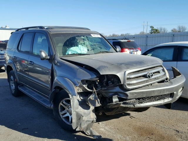 5TDBT48A04S216812 - 2004 TOYOTA SEQUOIA LI GRAY photo 1