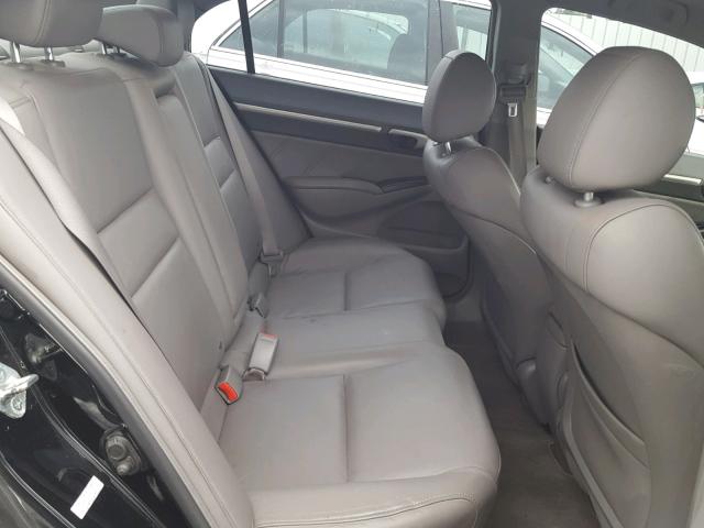 2HGFA1F91AH528566 - 2010 HONDA CIVIC EXL 黑色 照片 6