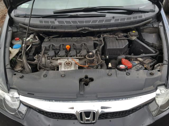 2HGFA1F91AH528566 - 2010 HONDA CIVIC EXL 黑色 照片 7