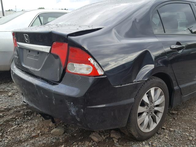 2HGFA1F91AH528566 - 2010 HONDA CIVIC EXL 黑色 照片 9