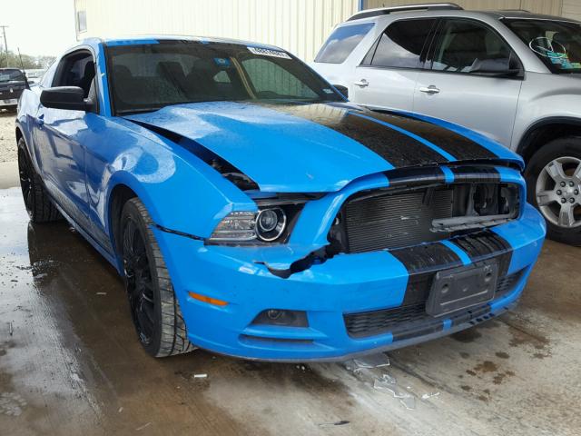 1ZVBP8AM4D5231770 - 2013 FORD MUSTANG BLUE photo 1