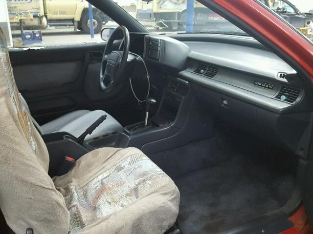 J81RF4368M7538239 - 1991 GEO STORM 红色 照片 5