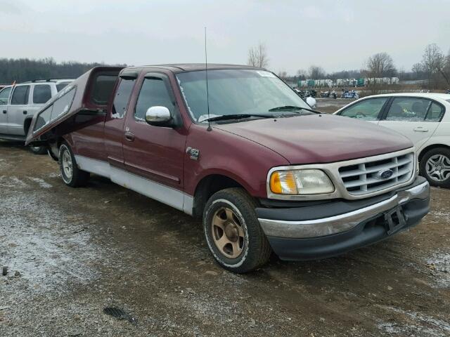 1FTRX17W5XNA80167 - 1999 FORD F150 MAROON photo 1