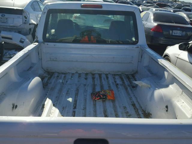 1FTYR10U67PA06162 - 2007 FORD RANGER WHITE photo 6