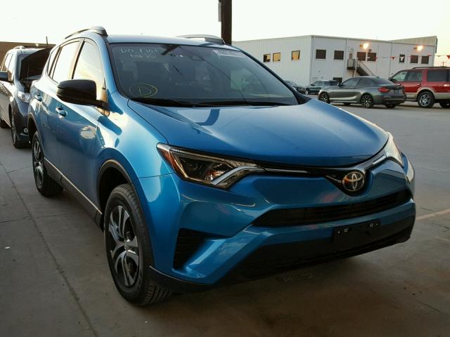 JTMZFREVXHJ715050 - 2017 TOYOTA RAV4 LE BLUE photo 1