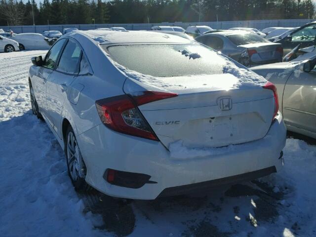 2HGFC2F62HH034300 - 2017 HONDA CIVIC LX WHITE photo 3