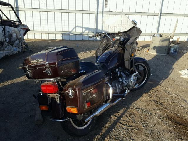 1HFSC0210BA121054 - 1981 HONDA GL1100 I BURGUNDY photo 4