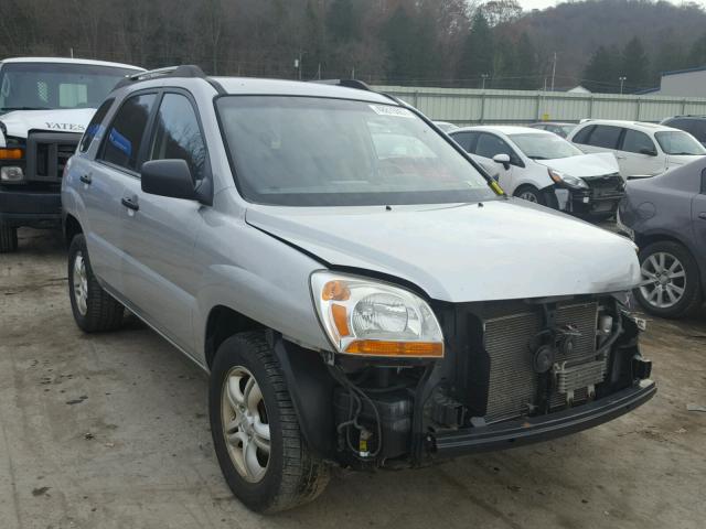 KNDJE723187479795 - 2008 KIA SPORTAGE E SILVER photo 1