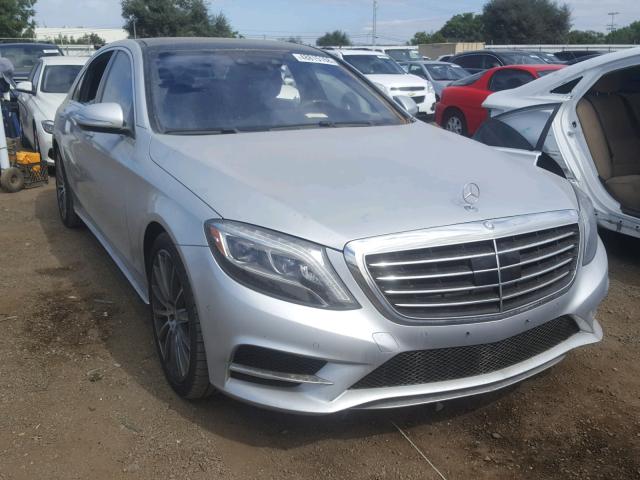 WDDUG8CB2EA006608 - 2014 MERCEDES-BENZ S 550 SILVER photo 1