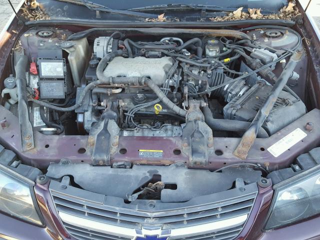 2G1WF52E239160110 - 2003 CHEVROLET IMPALA 栗色 照片 7