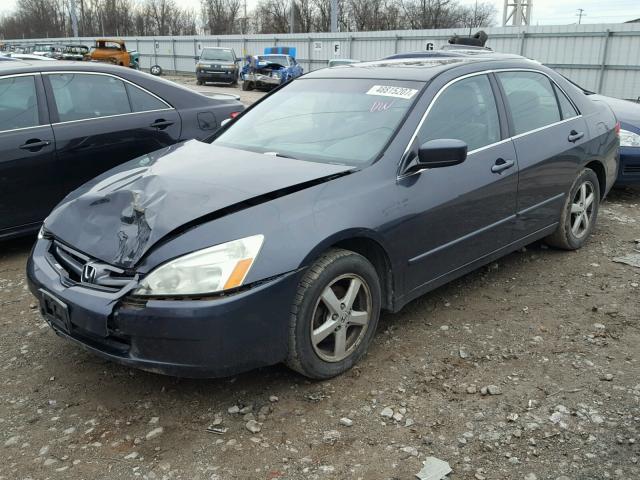 1HGCM56674A119529 - 2004 HONDA ACCORD EX 蓝色 照片 2
