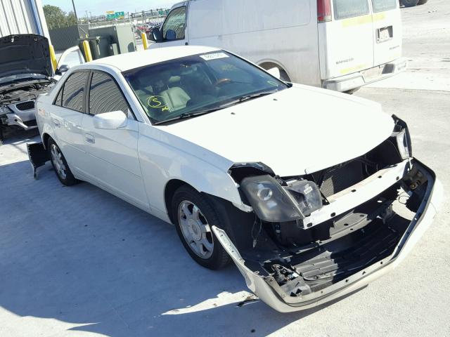 1G6DM577740135975 - 2004 CADILLAC CTS WHITE photo 1