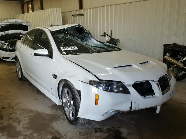 6G2EC57Y39L204283 - 2009 PONTIAC G8 GT WHITE photo 1