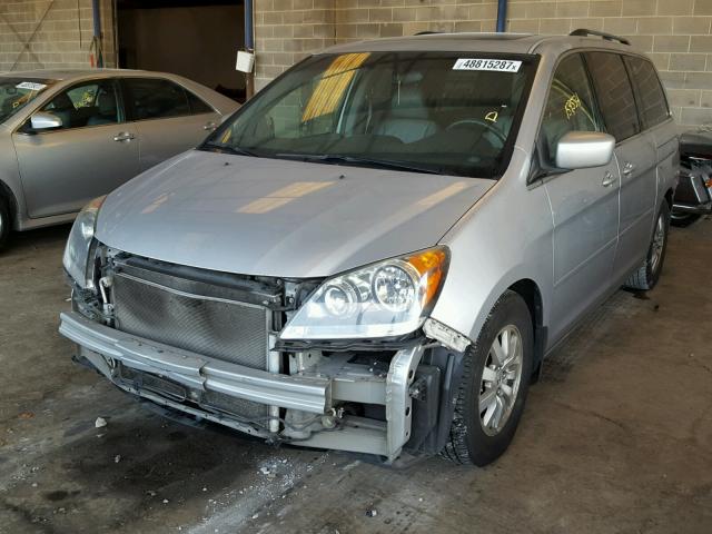 5FNRL3H74AB061226 - 2010 HONDA ODYSSEY EX GRAY photo 2