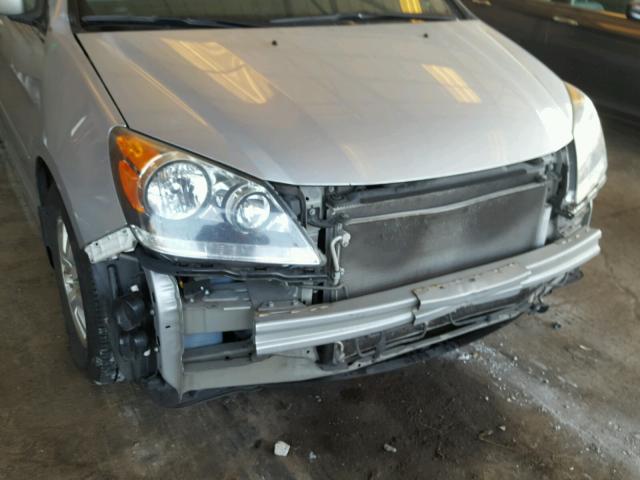 5FNRL3H74AB061226 - 2010 HONDA ODYSSEY EX GRAY photo 9