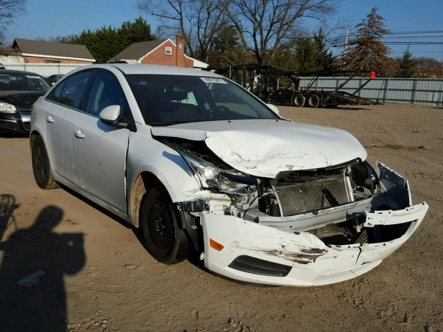 1G1PF5SC0C7154794 - 2012 CHEVROLET CRUZE LT WHITE photo 1