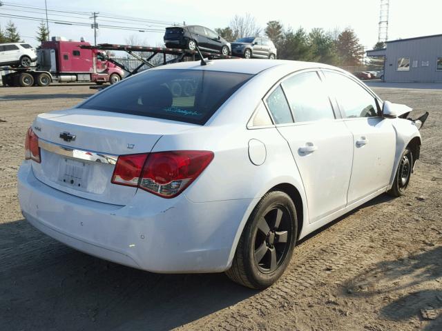 1G1PF5SC0C7154794 - 2012 CHEVROLET CRUZE LT WHITE photo 4