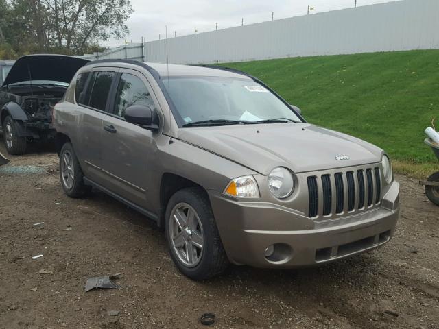 1J8FF47WX8D568411 - 2008 JEEP COMPASS SP 棕色 照片 1