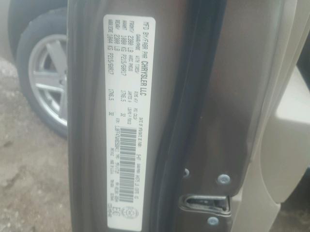 1J8FF47WX8D568411 - 2008 JEEP COMPASS SP 棕色 照片 10