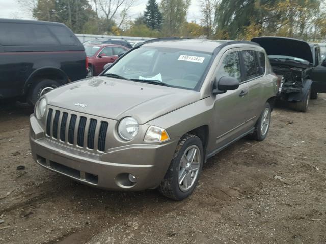 1J8FF47WX8D568411 - 2008 JEEP COMPASS SP 棕色 照片 2