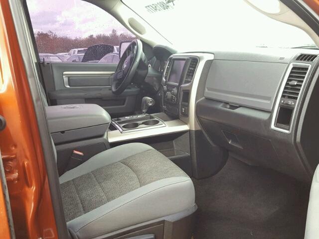 1C6RR6LT2DS638726 - 2013 RAM 1500 SLT ORANGE photo 5