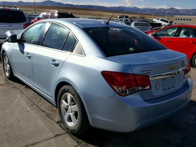 1G1PG5S96B7139362 - 2011 CHEVROLET CRUZE LT BLUE photo 3