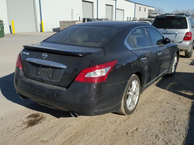 1N4AA5AP4BC854006 - 2011 NISSAN MAXIMA S أرجواني صورة 4