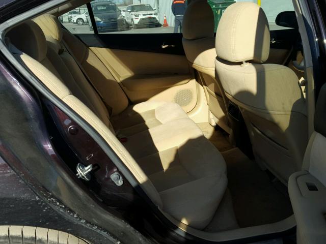 1N4AA5AP4BC854006 - 2011 NISSAN MAXIMA S أرجواني صورة 6