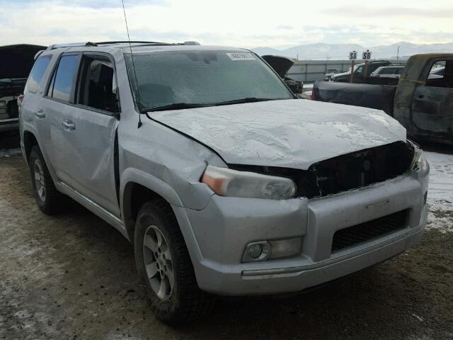 JTEBU5JR9A5016270 - 2010 TOYOTA 4RUNNER SR SILVER photo 1